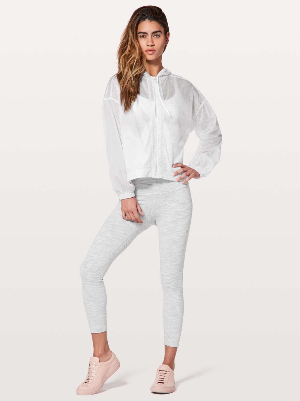 LULULEMON Find Your Flock Jacket Rococo White 10/12